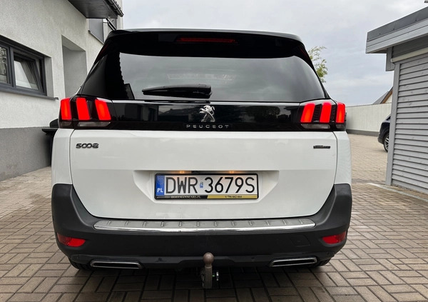 Peugeot 5008 cena 76900 przebieg: 179500, rok produkcji 2019 z Korfantów małe 742